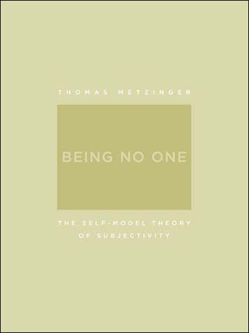Cover image for Being No One